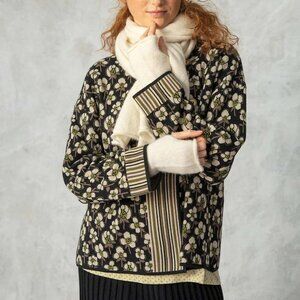 “Andes” cardigan in organic/recycled cotton - Black - New
